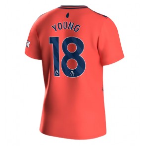 Everton Ashley Young #18 Koszulka Wyjazdowych 2023-24 Krótki Rękaw
